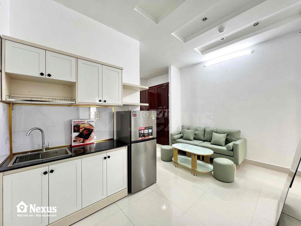 Căn hộ 1PN Dương Bá Trạc 40m² giá 8.5 triệu - Full nội thất, an ninh 24/7!