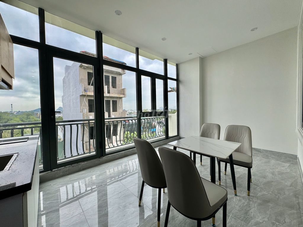 Căn hộ 1 phòng ngủ Hòa Xuân 40m² giá 6 triệu - Nội thất mới 100%