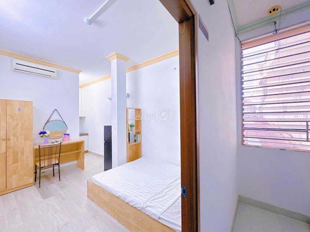 Căn hộ cho thuê tại Lê Văn Sỹ 25m² giá 5.3 triệu - Không chung chủ, giờ giấc tự do!