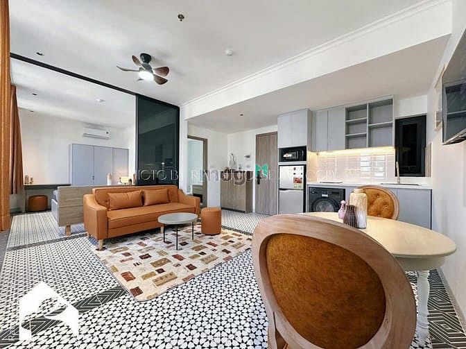 Căn hộ 1PN Bùi Đình Túy 40m² giá 22 triệu - Thiết kế hiện đại, tiện nghi đầy đủ!