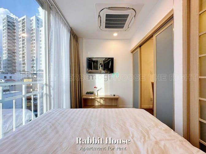 Căn hộ 1PN đường Hai Bà Trưng Quận 3 - Bao phí chỉ tính điện, tiện nghi sang trọng!