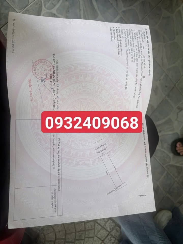 Bán nhà mặt tiền Mỹ An 23, Ngũ Hành Sơn 88m² giá 8.9 tỷ - Chính chủ, thương lượng tốt!