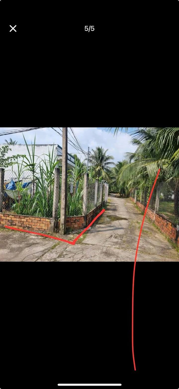 Đất nền Hữu Định, Châu Thành, Bến Tre 118.7m² giá 550 triệu - Đường xe 7 chỗ vào tận nơi!