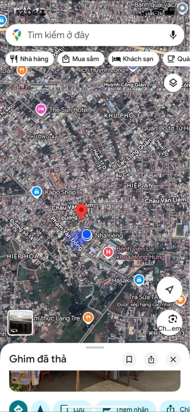 Đất thổ cư đẹp Hẻm 9 Phạm Văn Đồng 160m² giá 1.036 tỷ - Tiềm năng đầu tư cao!