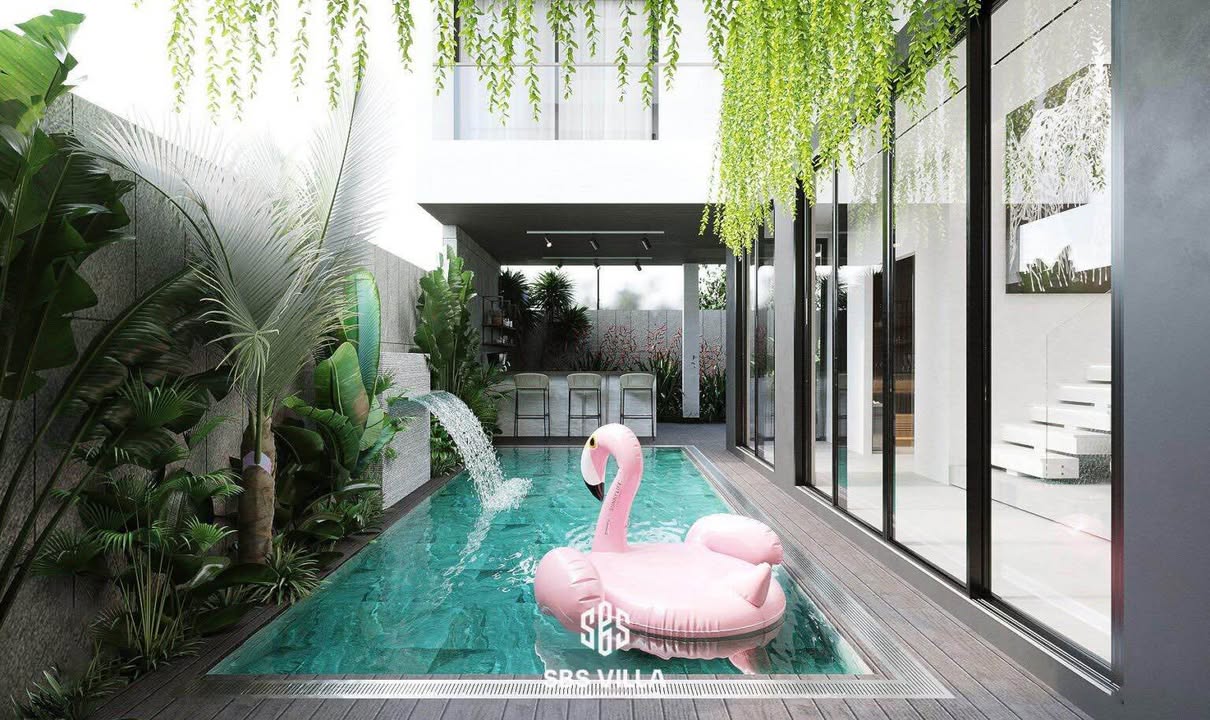 Vila cho thuê 3 tầng đường Trường Sa, Đà Nẵng 300m² - Gần bãi tắm Tân Trà!