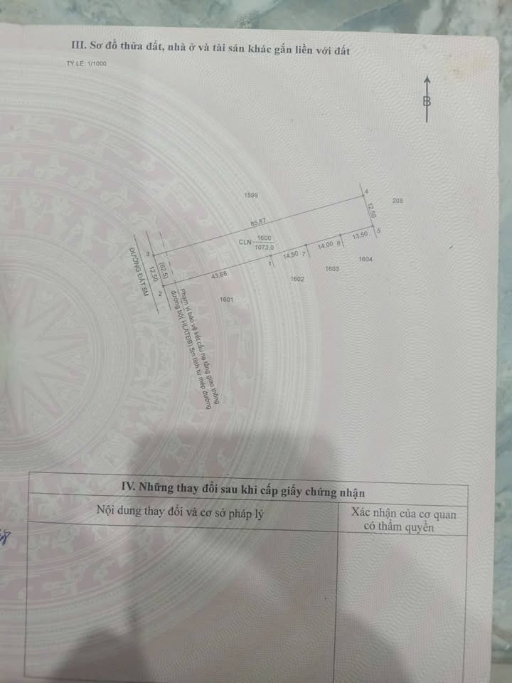Đất nền Trừ Văn Thố, Bàu Bàng 1075m² - Đường nhựa, vị trí đắc địa!