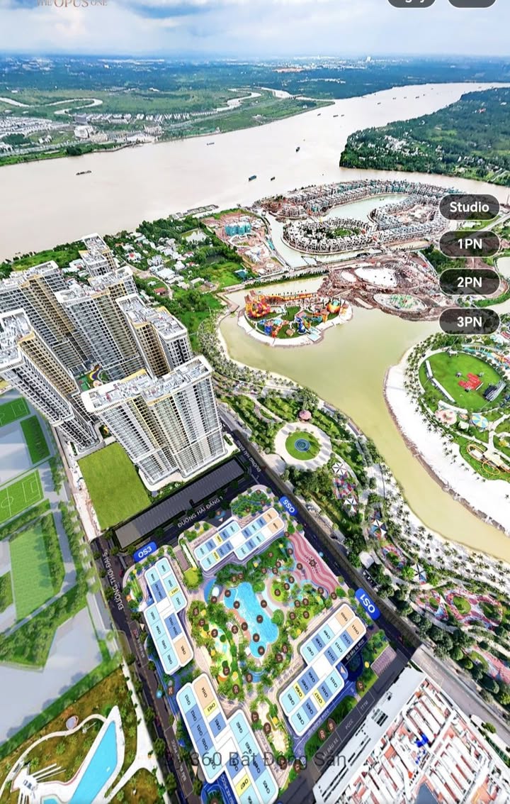 Căn hộ Opus One Thủ Đức 55m² giá 4.154 tỷ - Bàn giao full nội thất ngay!