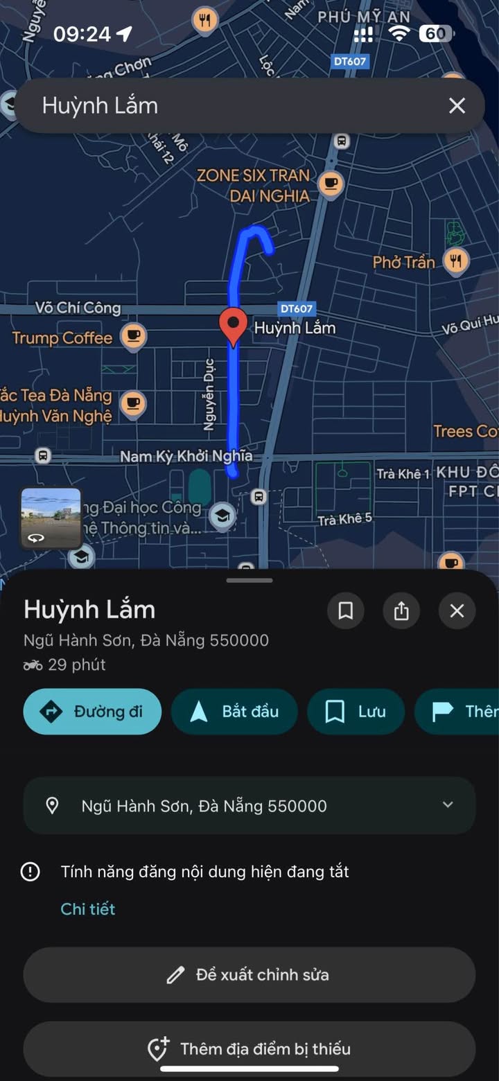 Đất nền mặt tiền Huỳnh Lắm, Đà Nẵng 100m² giá 6.6 tỷ - Cơ hội đầu tư lý tưởng!