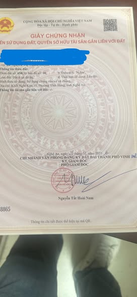 Đất thổ cư 76,6m² tại xã Nghi Kim, giá 1,35 tỷ - Phong thủy tốt, đầu tư sinh lời!