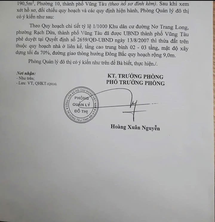 Đất Hẻm Hàn Thuyên, Vũng Tàu 190m² giá 6.858 tỷ - Nở hậu, không quy hoạch!