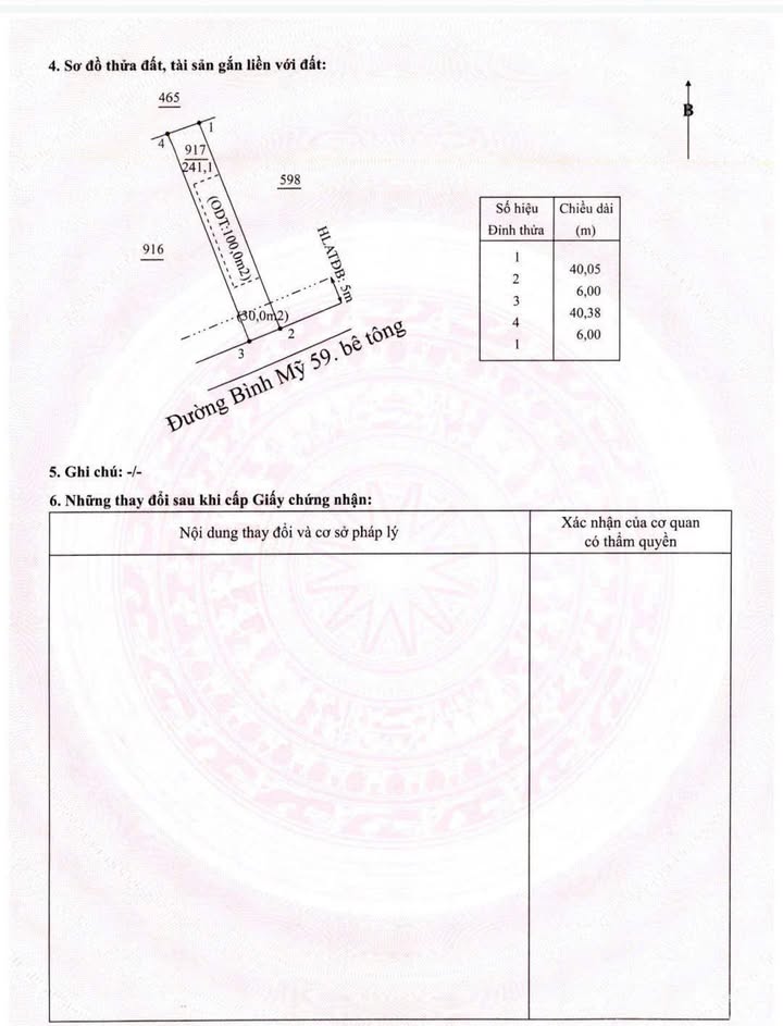 Đất nền Bình Mỹ Bắc Tân Uyên 240m² giá 1 tỷ - Sổ hồng chính chủ, đầu tư sinh lời!