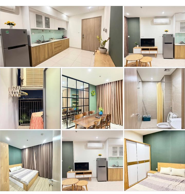 Căn hộ Vinhomes Grand Park Quận 9 2PN giá 8 triệu - Full nội thất, vào ở ngay!