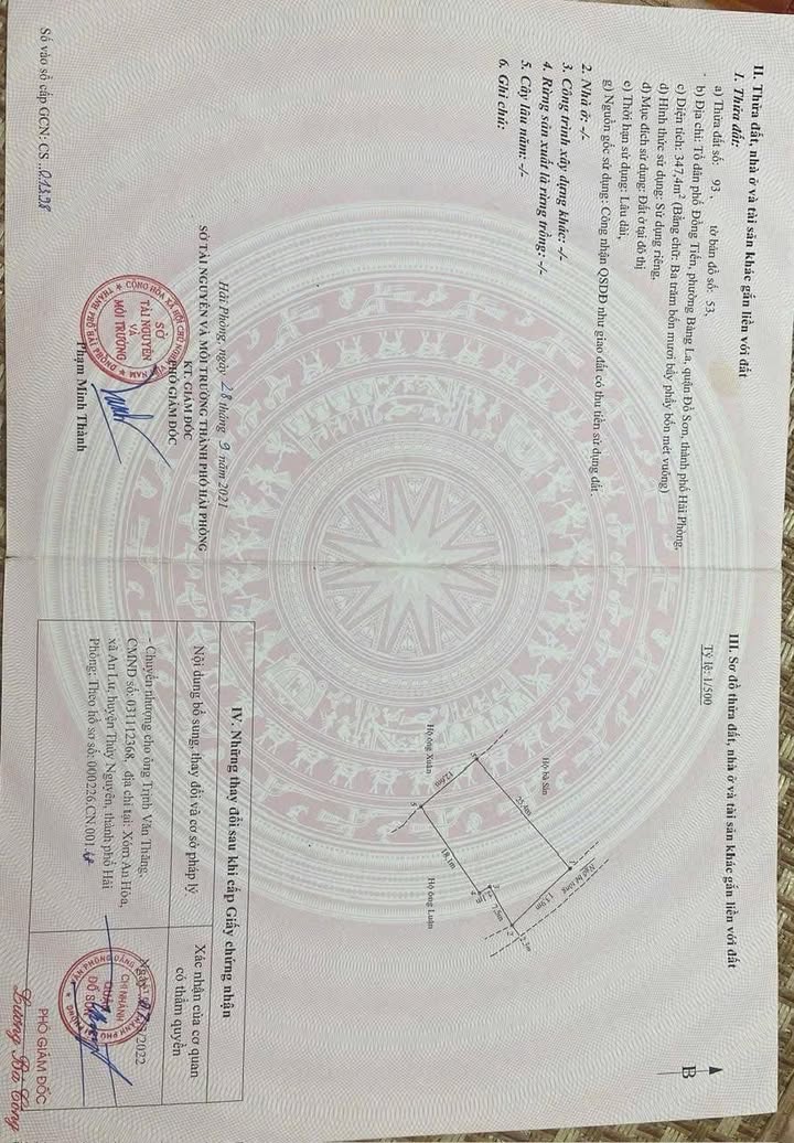 Đất nền Bàng La Đồ Sơn 300m² giá 3.15 tỷ - Cơ hội đầu tư tuyệt vời!