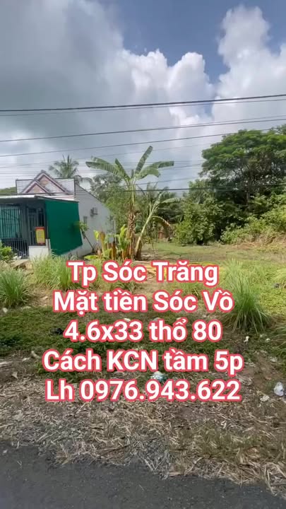 Đất nền Sóc Trăng 151.8m² giá 730 triệu - Sát bên Khu Công Nghiệp