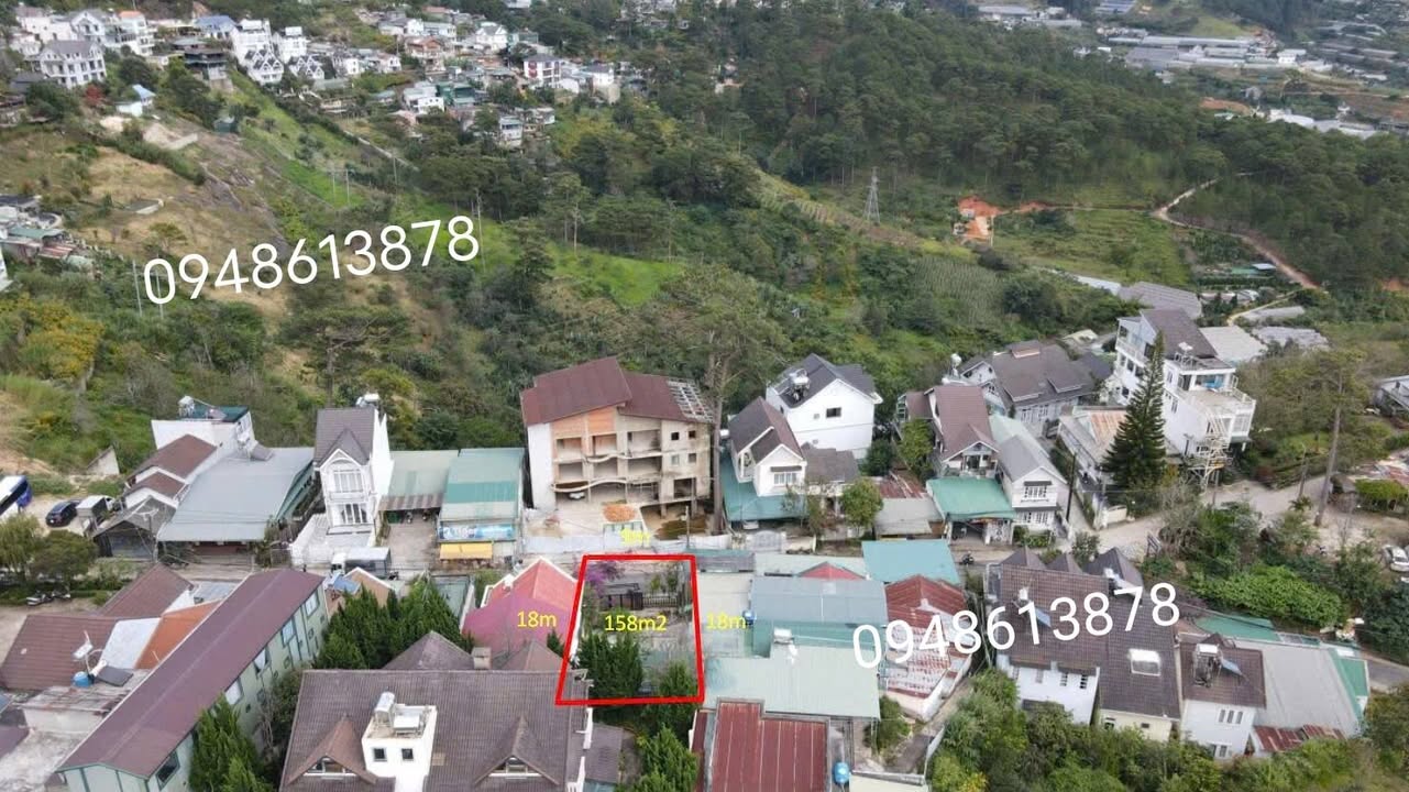 Đất nền Hoàng Hoa Thám Đà Lạt 158m² giá 13.4 tỷ - Cơ hội đầu tư tuyệt vời!