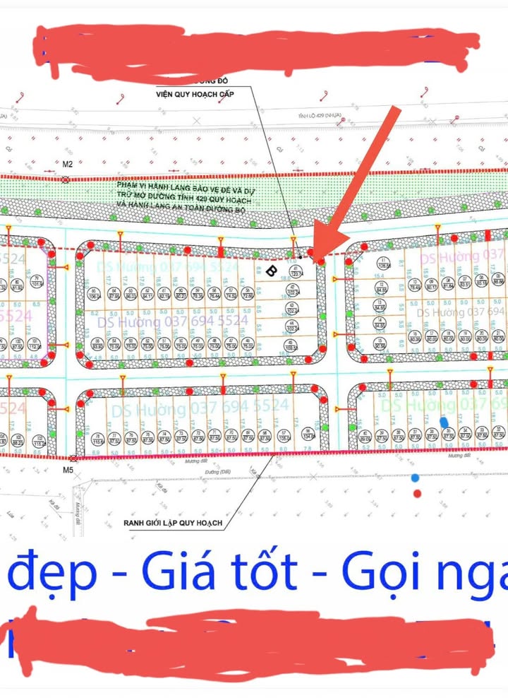 Đất đấu giá thôn Mọc Xá, xã Dân Hòa - Diện tích từ 81.92m² đến 87.5m², giá chỉ từ 5.324 tỷ!