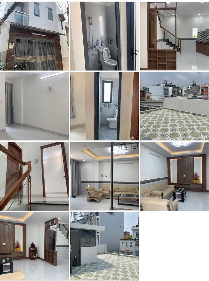 Nhà nguyên căn hẻm 79 Thống Nhất, Gò Vấp 31m² - Nhà mới đẹp, giá chỉ 8.5 triệu/tháng!