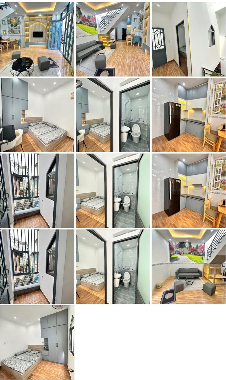 Nhà cho thuê nguyên căn 32m² đường Nguyễn Văn Công - Full nội thất, 9 triệu/tháng