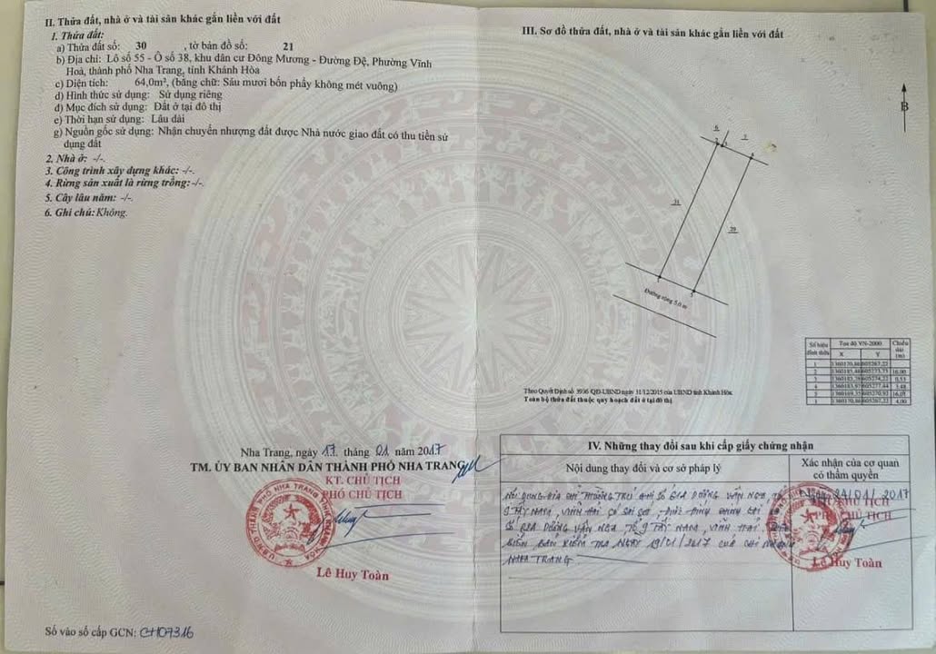 Đất hẻm ô tô 128m² Bùi Huy Bích - Nha Trang - Giá chỉ 7.93 tỷ!