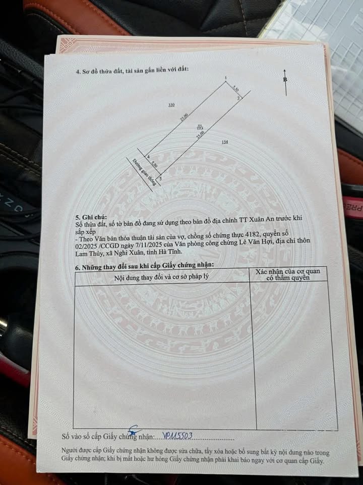 Đất nền khối 3 Thị Trấn Xuân An 125m² giá 1.6 tỷ - Vị trí trung tâm thuận lợi!