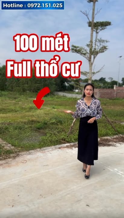 Đất thổ cư Phú Cát, Quốc Oai 100m² giá 2 tỷ - Cơ hội đầu tư sinh lời!