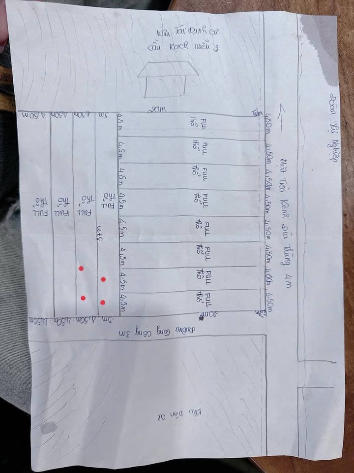 Đất thổ cư 157m² tại phường Trung An, Mỹ Tho - Giá chỉ 680 triệu, pháp lý rõ ràng!