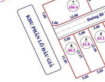 Đất nền xóm Kim Mỹ, Nghi Ân 60m² giá 1 tỷ - Vị trí đắc địa, cơ hội đầu tư tuyệt vời!