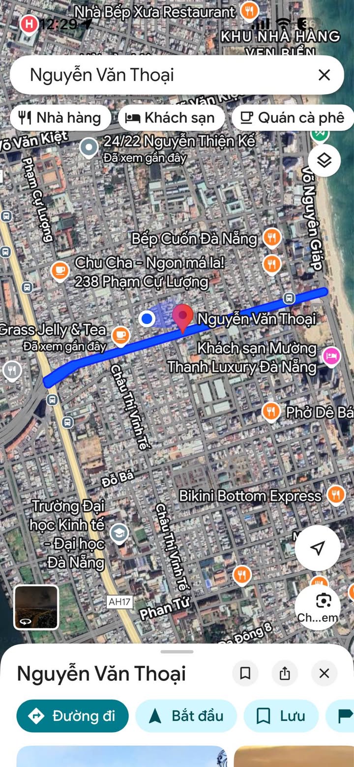 Nhà mặt phố Nguyễn Văn Thoại, Sơn Trà, Đà Nẵng, 128m² - Cơ hội đầu tư sinh lời cao!