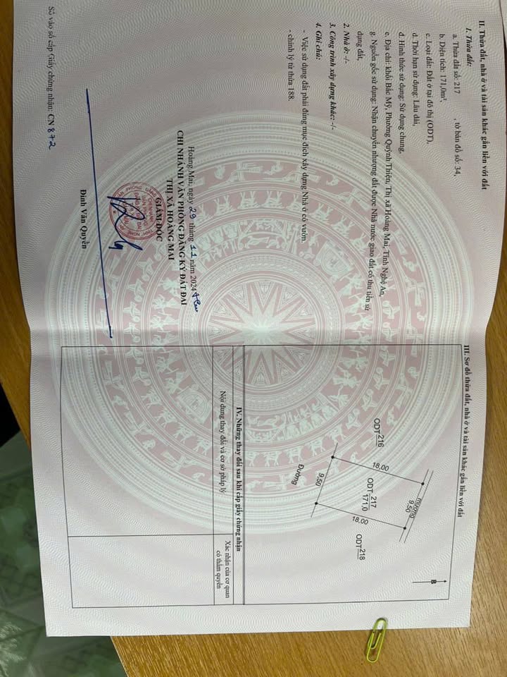 Đất thổ cư 171m² mặt tiền 9,5m tại khu Bắc Mỹ - Giá 4.057 tỷ có thương lượng!