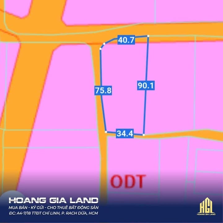 Đất nền xã Long Phước Bà Rịa 3400m² giá 12.5 tỷ - Cơ hội đầu tư tuyệt vời!