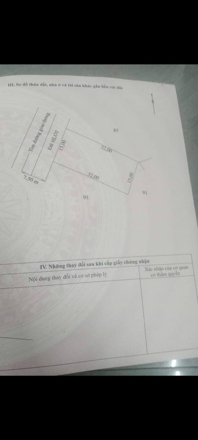 Đất thổ cư 400m² tại thôn 1 xã Sơn Lĩnh, huyện Hương Sơn - Giá chỉ 500 triệu