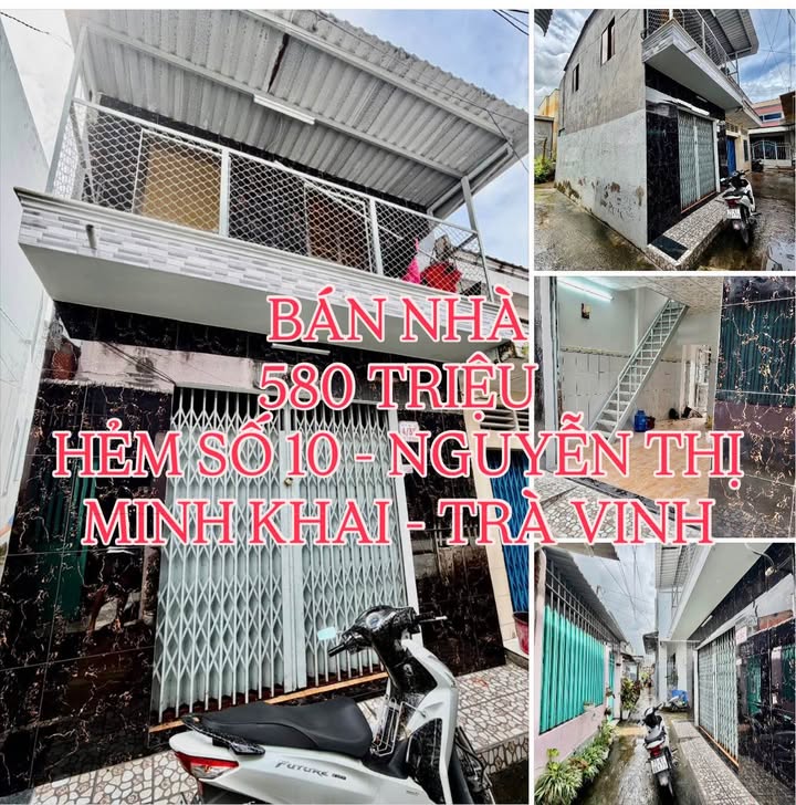 Nhà bán tại Trà Vinh 28m² giá 580 triệu - Căn góc 3 mặt tiền thuận tiện!