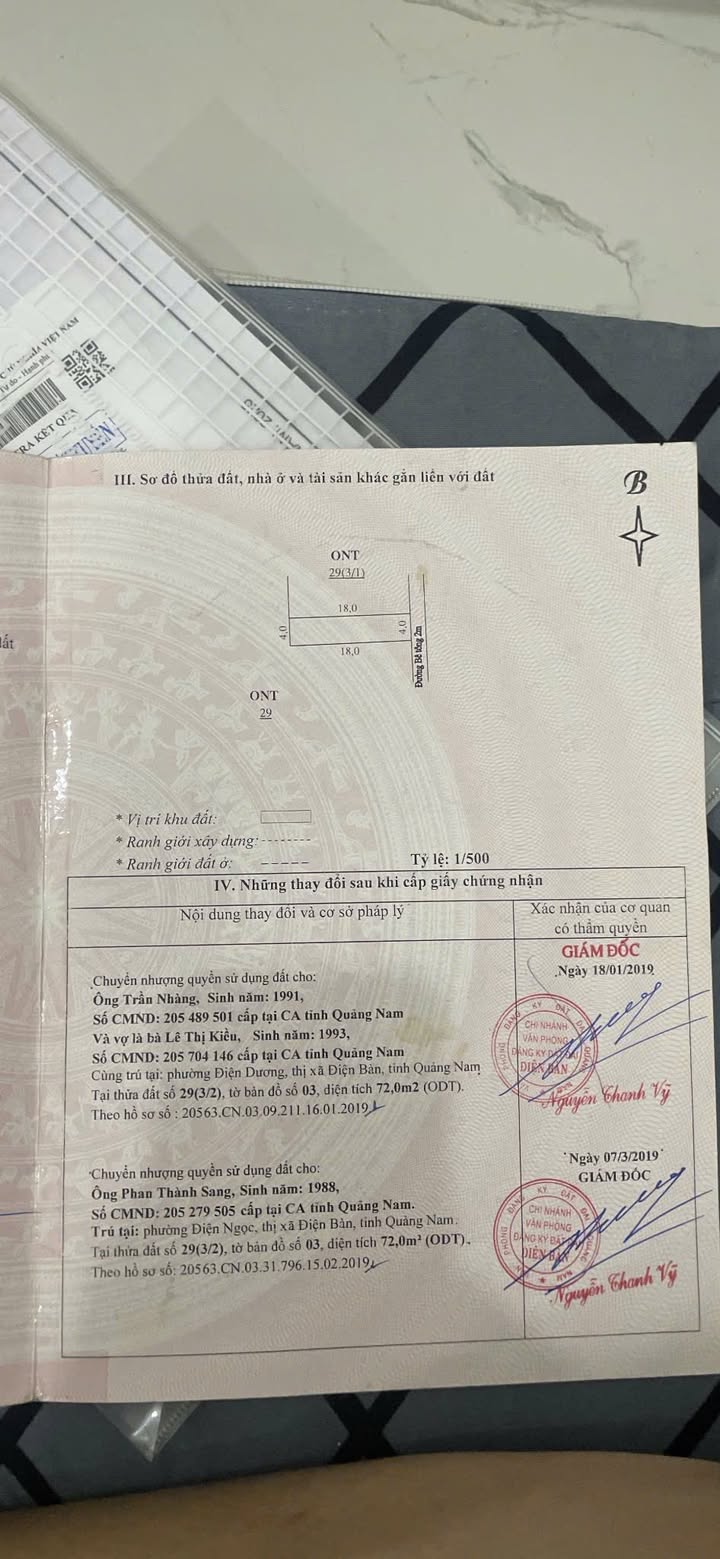 Lô đất Ngân Giang, Điện Ngọc 72m² giá 1.45 tỷ - Cơ hội đầu tư tuyệt vời!