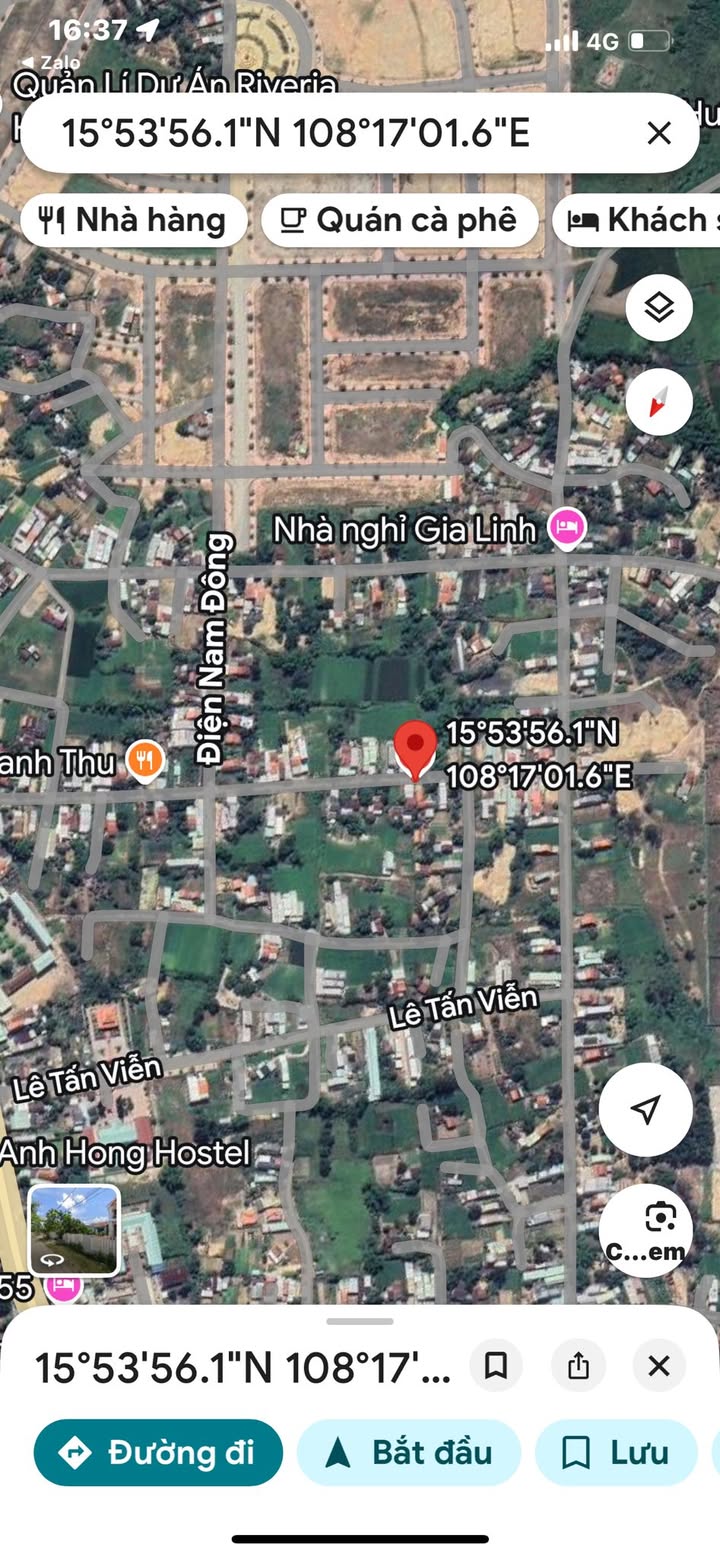 Đất nền Điện Nam Đông, Điện Bàn 175m² giá chỉ 1 tỷ - Gần chợ La Nghi!