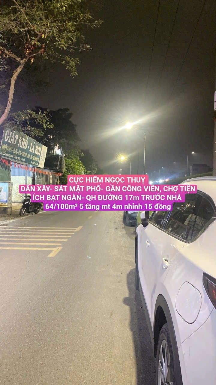 Nhà riêng Ngọc Thụy Long Biên 64m² giá 15 tỷ - Gần công viên, chợ tiện ích