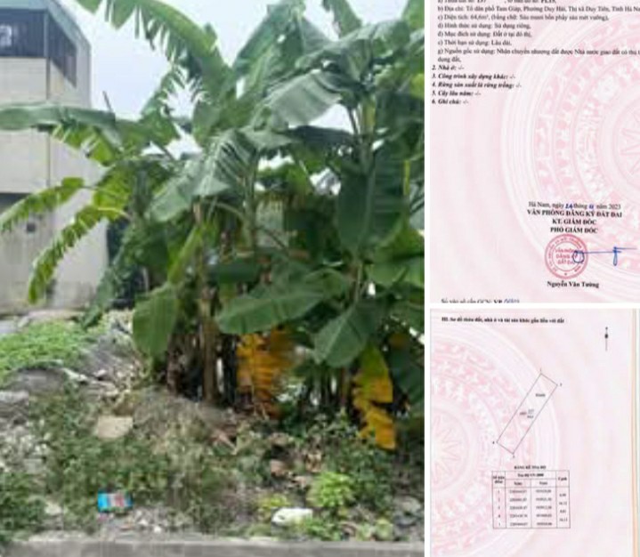 Lô Đất Khu Đô Thị Đồng Văn Xanh 64.5m² giá 2 tỷ - Cơ hội đầu tư tuyệt vời!