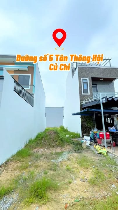 Đất thổ cư Thị trấn Củ Chi 135m² - Sổ hồng chính chủ, vị trí đắc địa!