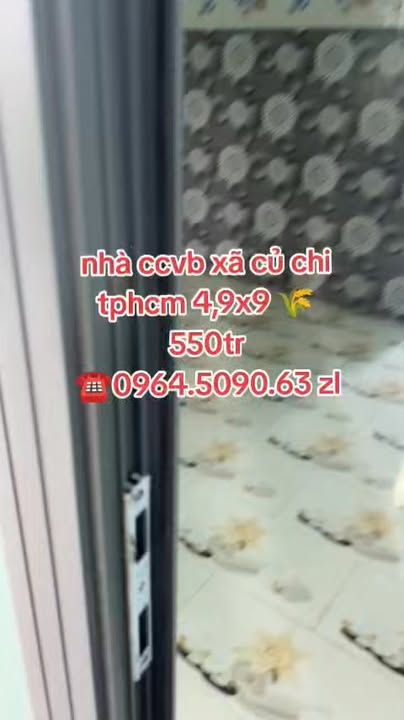 Nhà đẹp chính chủ tại Củ Chi 44m² giá 550 triệu - Sẵn sàng vào ở!