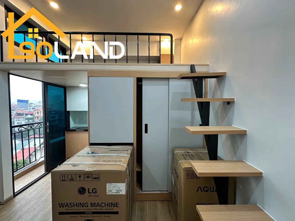 Studio gác xép 144 Mai Dịch, Cầu Giấy - Full nội thất, đỗ cửa ngay!