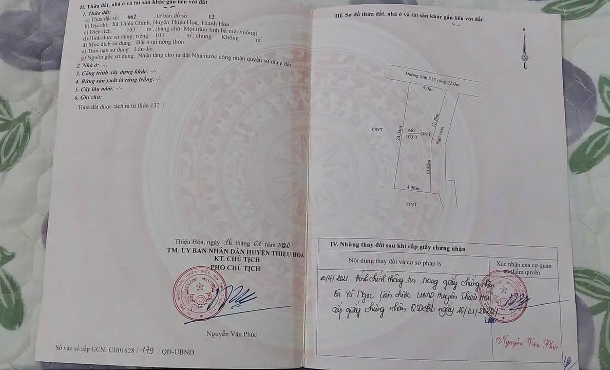 Đất nền Thiệu Chính 120m² giá 700 triệu - Đầu tư sinh lời tuyệt vời!