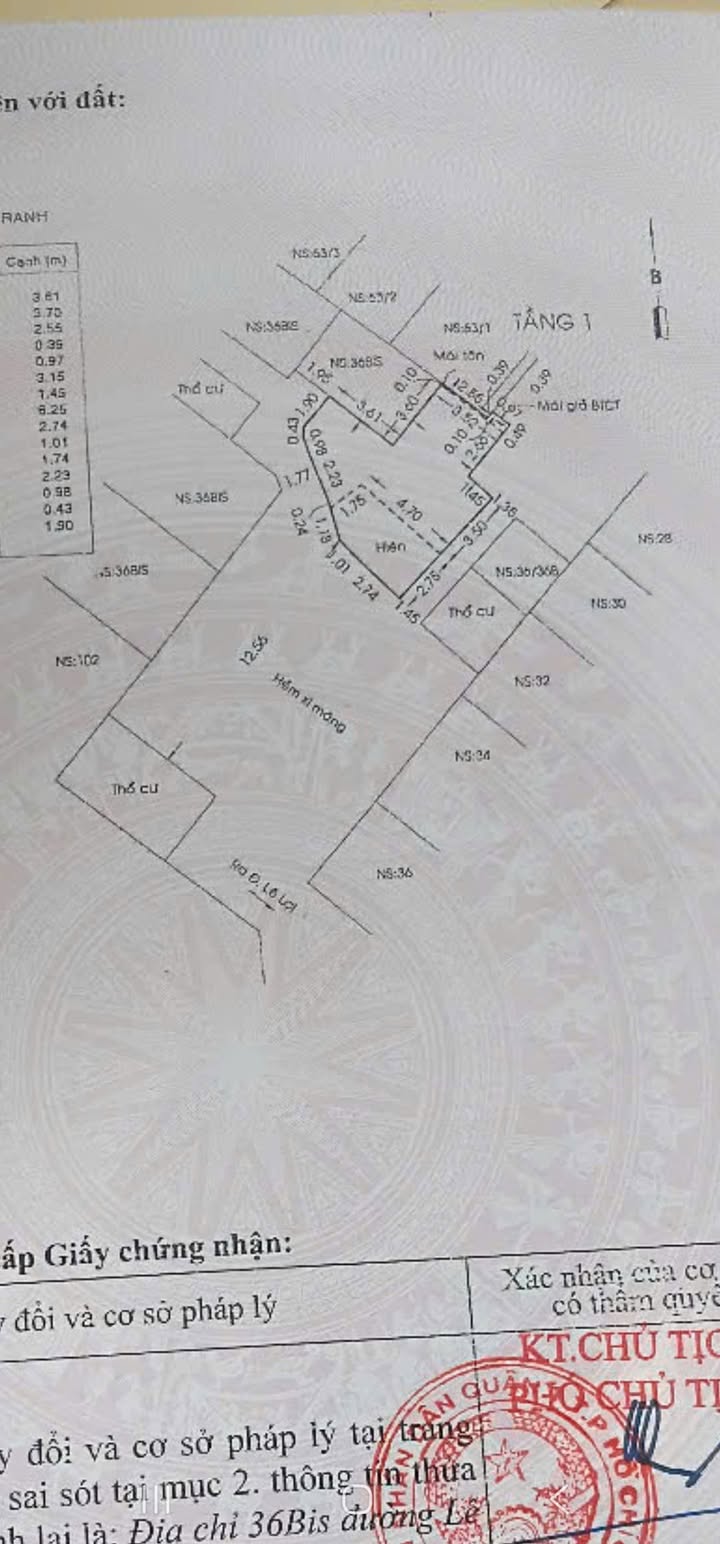 Bán nhà FrontHouse 36bis Lê Lợi, Quận 1, 50m² - Vị trí vàng, tiềm năng sinh lời cao!