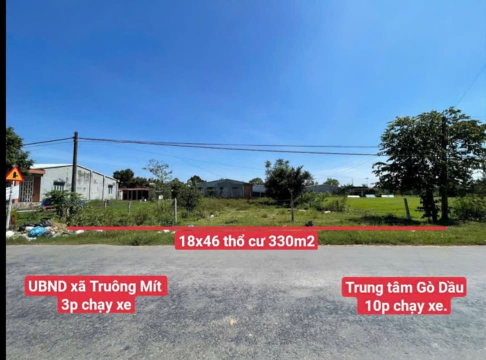 Đất nền mặt tiền Đường Phước Thạnh-Bàu Đồn 828m² giá 5.184 tỷ - Tiềm năng đầu tư lớn!