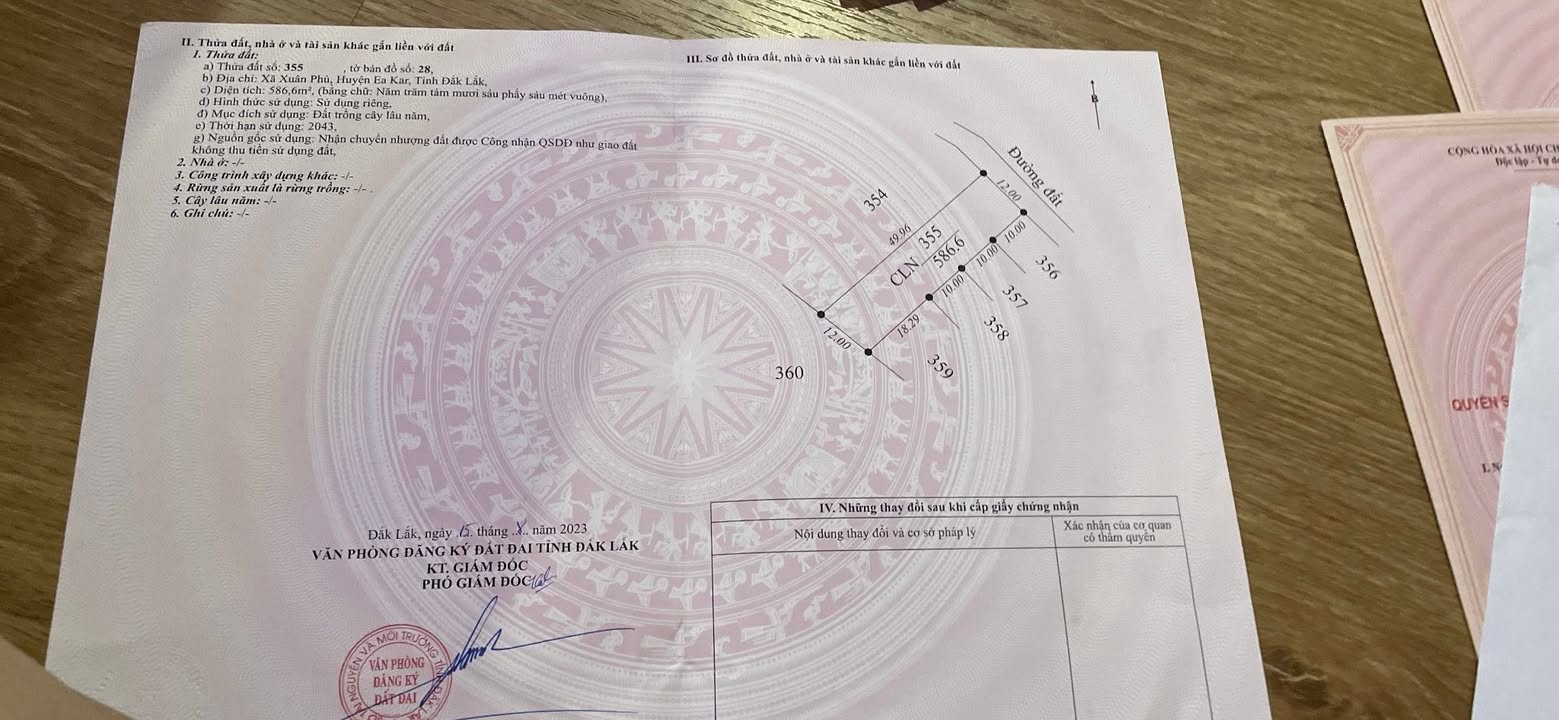 Đất nền gần trường C1 Xuân Phú, Ea Kar 600m² giá xả lỗ chỉ 140 triệu!