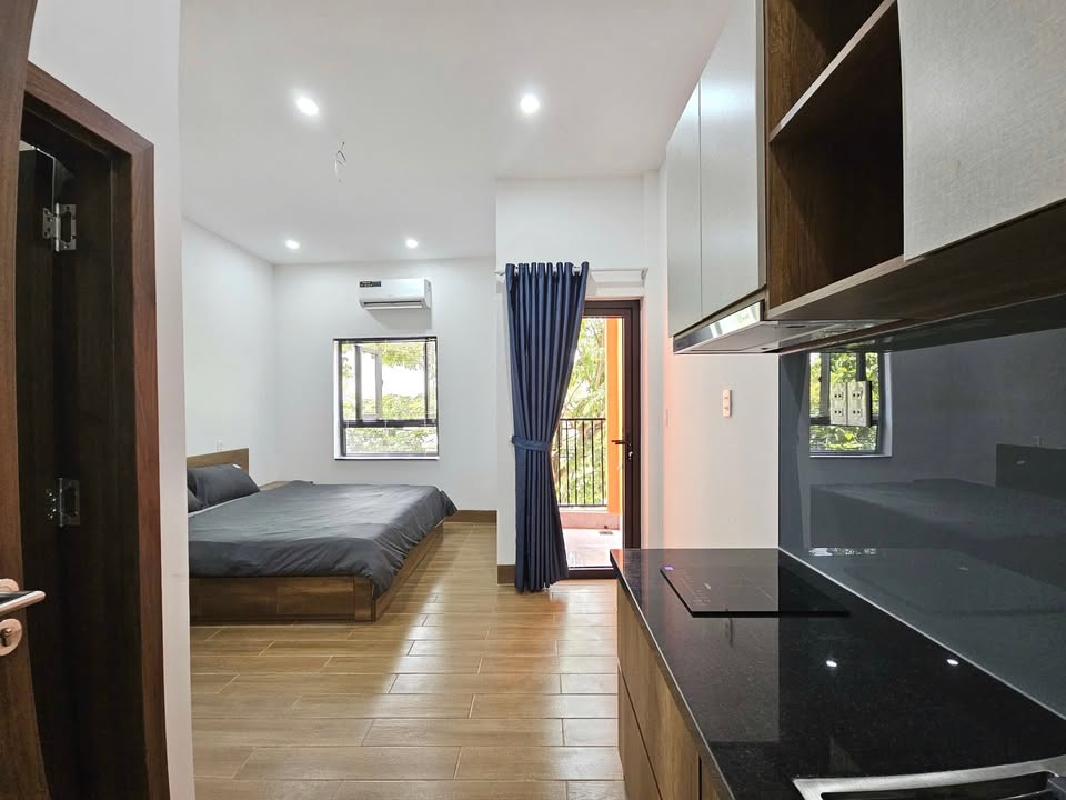 Căn hộ cho thuê tại đường Trần Kim Xuyến, quận Cẩm Lệ, 4.8 triệu - Phòng đẹp, thoáng mát!