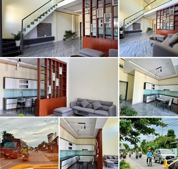 Nhà bán mặt tiền QL 57C, phường An Hội, 119m² giá 2.48 tỷ - Đầy đủ nội thất, vào ở ngay!