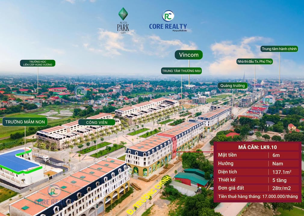 Shophouse mặt tiền Trường Chinh, Phú Thọ 137m² giá 2.34 tỷ - Đầu tư sinh lời ngay!