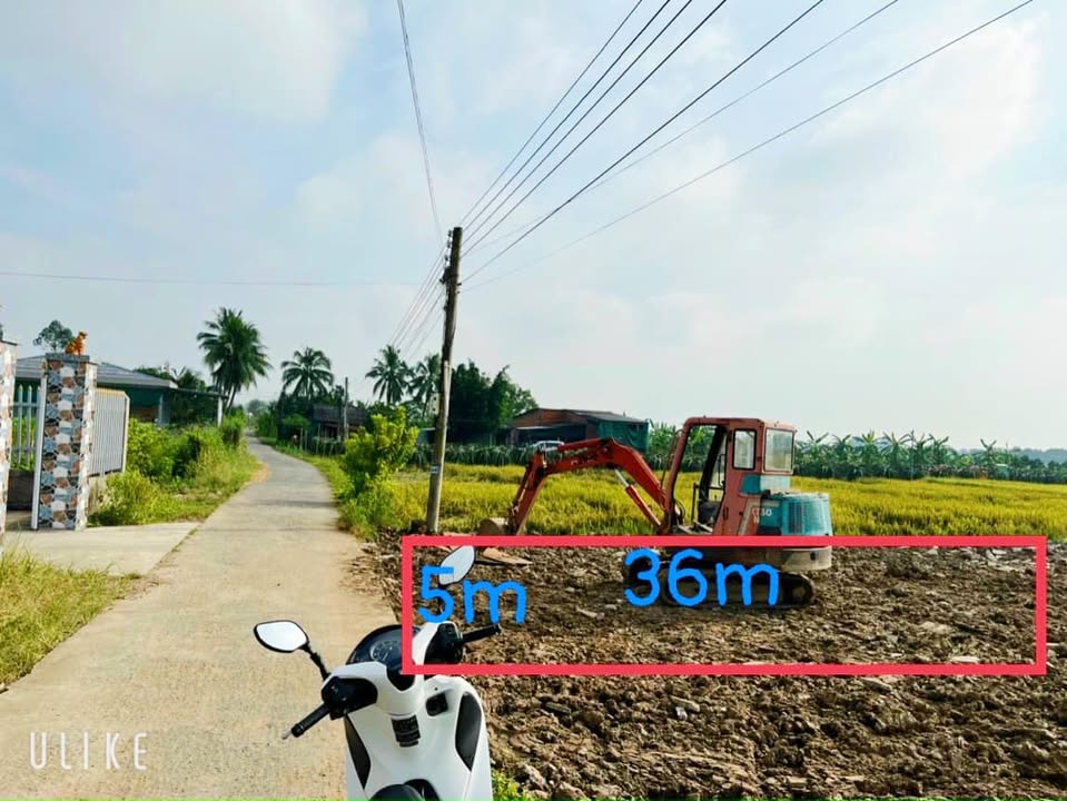 Đất nền mặt tiền đường Nguyễn Văn Trưng, Tân Trụ, 180m² giá 879 triệu - Đầu tư sinh lời ngay!