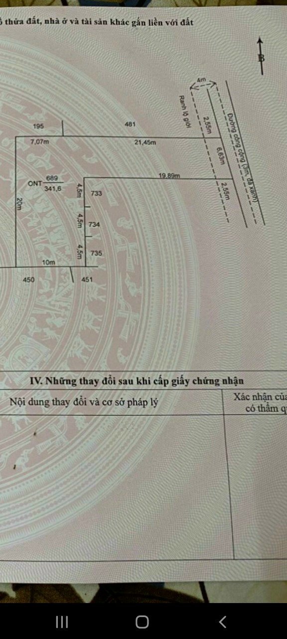 Đất thổ cư 341m² ở Nhựt Chánh, Bến Lức giá 1.98 tỷ - Đầu tư lý tưởng!