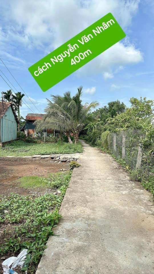 Đất thổ cư đường Nguyễn Văn Nhâm, Tân An 163m² giá 500 triệu - Sổ hồng chính chủ!