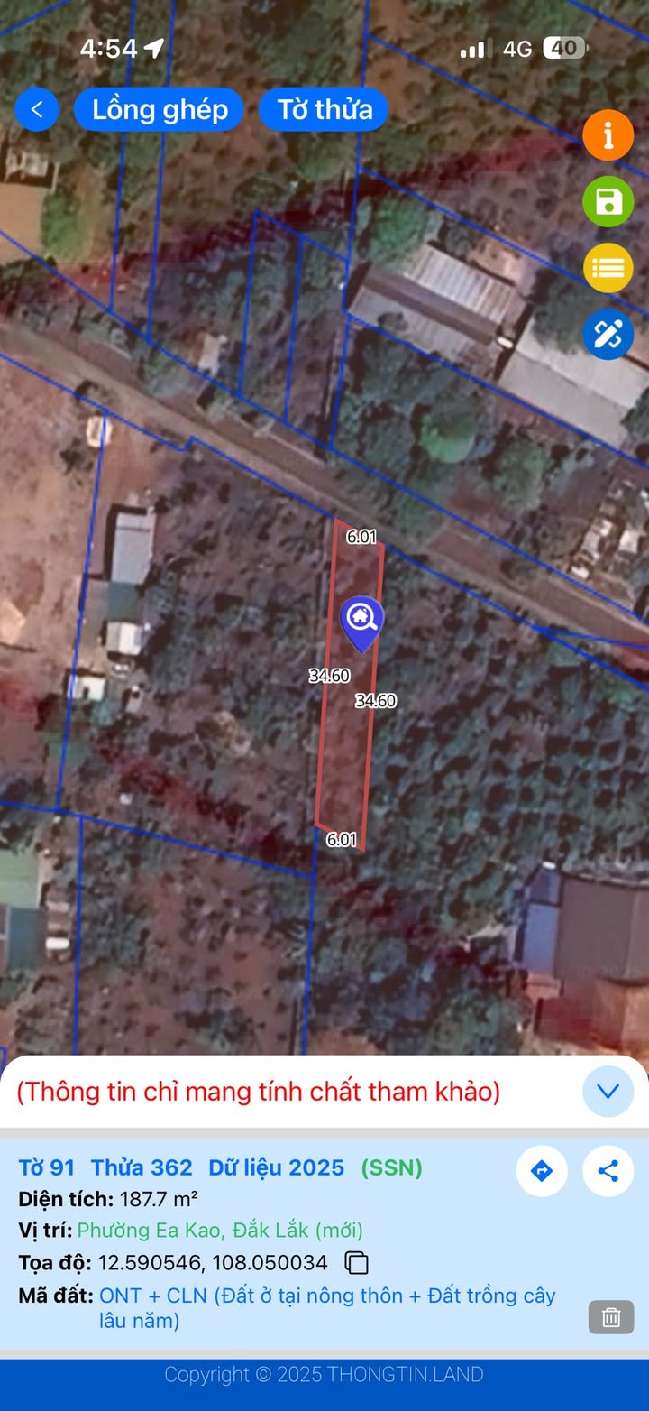 Đất nền phường Ea Kao 210m² giá 900 triệu - Đầu tư sinh lời ngay!